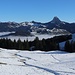 Am Sattelegg sind wir zum Glück schon über dem Nebel.