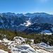 die Aussicht vom Alpspitz in Richtung Südosten