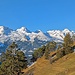 die Churfirsten bekommen schon früh Sonne ab