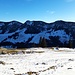 Schöner Blick zum Veitsbergkamm.  