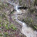 Wasserfall in Sicht, der obere bei 551 m