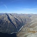 Blick vom Gipfel des Pizzo Ligoncio (3032 m) ins obere Val Codera