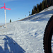 Zurück beim Bike, folgt eine angenehme Abfahrt ab der Mülimäs über die Schlittelpiste. 