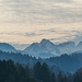 Blick auf die Alpen