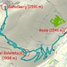 <b>Tracciato GPS Schafberg.</b>