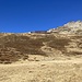 zwischen den beiden untersten Lawinenverbauungen werden wir nach links zum Liwends Horn traversieren