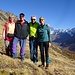 heute zu viert im Lötschental unterwegs