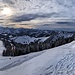 schöne Stimmung auf dem Kronberg, es ist aber sehr luftig geworden und deshalb war es sehr kalt.
