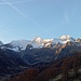 Blick von der Timmelsjochstraße zu Bergen der Ötztaler Alpen