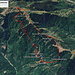 Monte Ebro, anello da Caldirola: traccia.