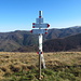In cima al Monte Panà.