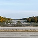 Verkehrsadern kreuzen sich, Bahnbrücke, Autobahn, Landstraße