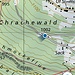 Nun zum Steinbruch und von dort "weglos" auf den Zufahrtsweg auf 1100m.