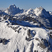 Aussicht vom Vordere Spitz nach SW über Saanersloch zu Le Rubli und Gummfluh