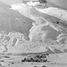 Winterbild vom Weiler Zervreila im Jahre 1925