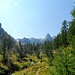 ... in ein herrliches Hochtal hinauf.