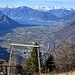 Il Ticino che si immette nel Lago Maggiore o Verbano