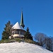 Auf einem Hügel steht die Pius-Kapelle, die aber verschlossen war.