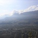 Ausblick von der Burg Greifenstein nach Süden