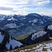 Im Tal unten Erlenbach. Hinten die Spillgerte
