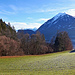sonniger Morgen im unteren Simmental