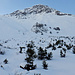 Seitenblick zum heutigen Gipfelziel.