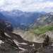Der weite Blick ins Tal nach Kandersteg