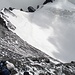 Unser geplanter Abstieg über den Oeschinengletscher..<br />...auf den wir an dem Tag besser verzichtet hätten!
