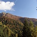 Blick zurück zum Gipfel