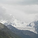 Das hinterste Val d'Anniviers mit Zinalrothorn in Wolken und Besso