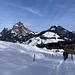 hinunter, nun auch mit der Rotenflue, nach Gibeli ...