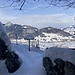 gut eingeschneites Känzeli ...