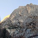 Bereits von Malga Ciapela hat man einen schönen Blick zur östlichen Marmolada Südwand.