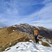 si prosegue sul crinale in direzione del Poggio Croce