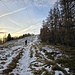 La salita verso la prima cima, qui nel punto meno ripido