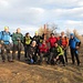 Sul Pizzo degli Asini, la prima delle tante foto di gruppo che oggi faremo. Da sinistra: Giorgio, Gimmy, Gigi, Angelo, Enrico, Paolo, Marco, Giordano, Francesco, Imerio, anche oggi siamo  un bel gruppo!