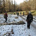 Per far ritorno all’Alpe Paglio, abbiamo seguito la bella sterrata che passa nel bosco di larici.