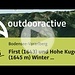 3D Video meiner Bergtour auf die Hohe Kugel und den First