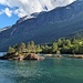 Am Ausfluss der Loelva aus dem Lovatnet. Sieht irgendwie ein wenig aus wie Kanada, oder?