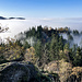 ... der uns (bald aussichtsreich) erneut in die Sonne führt. Blick gen Westen.