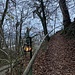 Der Weg ist nur ein kurzes Stück etwas steiler.