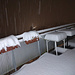 Nach gut zweieinhalb Stunden zuhause angekommen. So viel Schnee gab es lange nicht mehr, und noch ist der Schneefall nicht zu Ende.