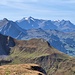 Sicht nach Westen (Wildhorn und Les Diablerets)