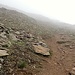 Gelände nach der Orestes-Hütte