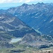 Blick ins Tal mit Gabiet-See