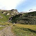 Unterhalb der Orestes-Hütte