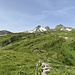 Blick vom Hanenspiel zum Chli- und Gross-Fulfirst?
