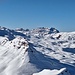 Der Glärnisch güggslet in der klaren Luft auch hervor