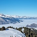 Blick über den Grot zum Nebelmeer im Rheintal