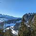 ab und zu hat man schöne Aussichten zu den Churfirsten